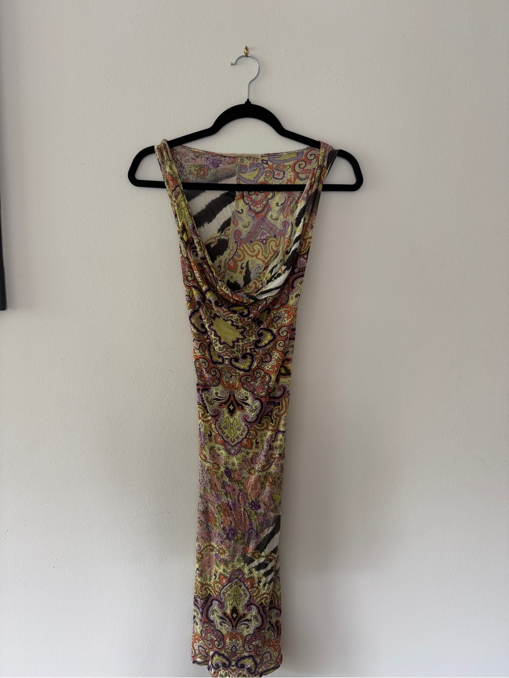 Roberto Cavalli Class Paisley Dress
